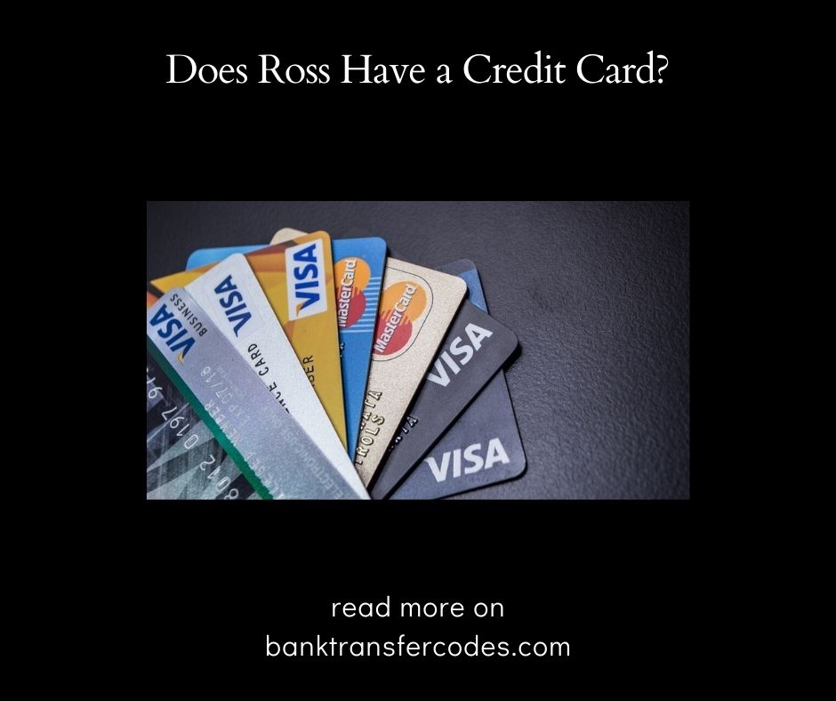 Get a Ross Credit Card