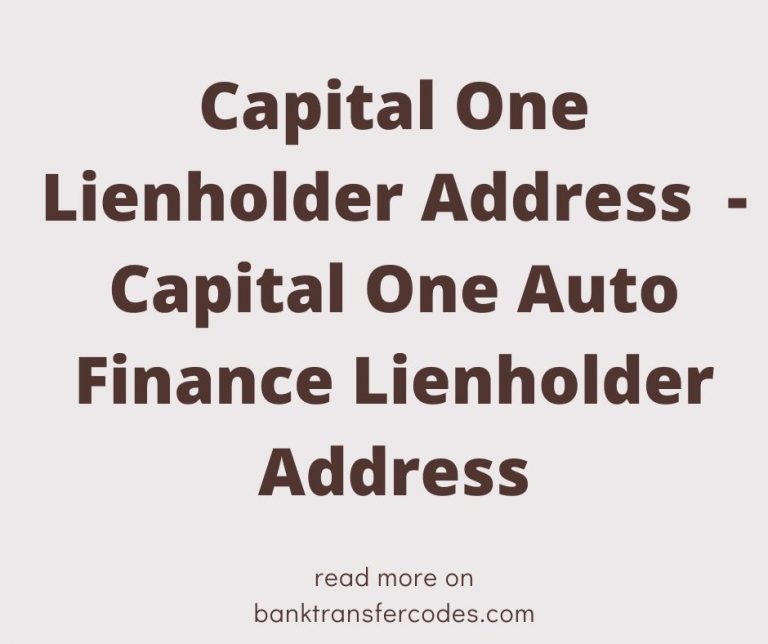 mid atlantic finance lien holder address